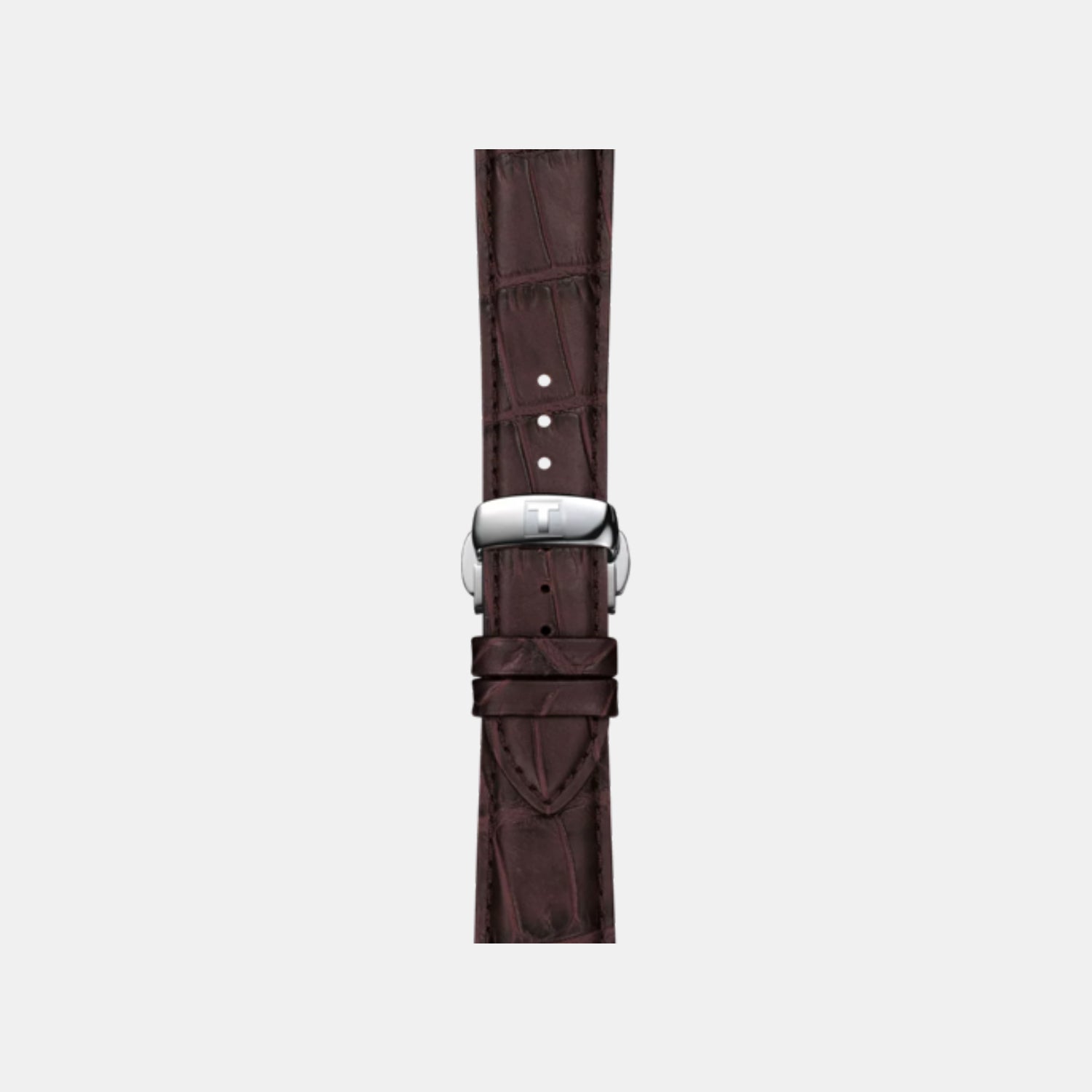 Gentleman Powermatic 80 Men Black Dial Analog Leather Watch T1274071605101