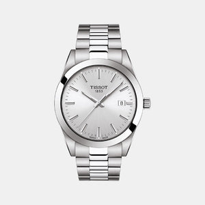 Gentleman Men Analog Stainless Steel Watch T1274101103100