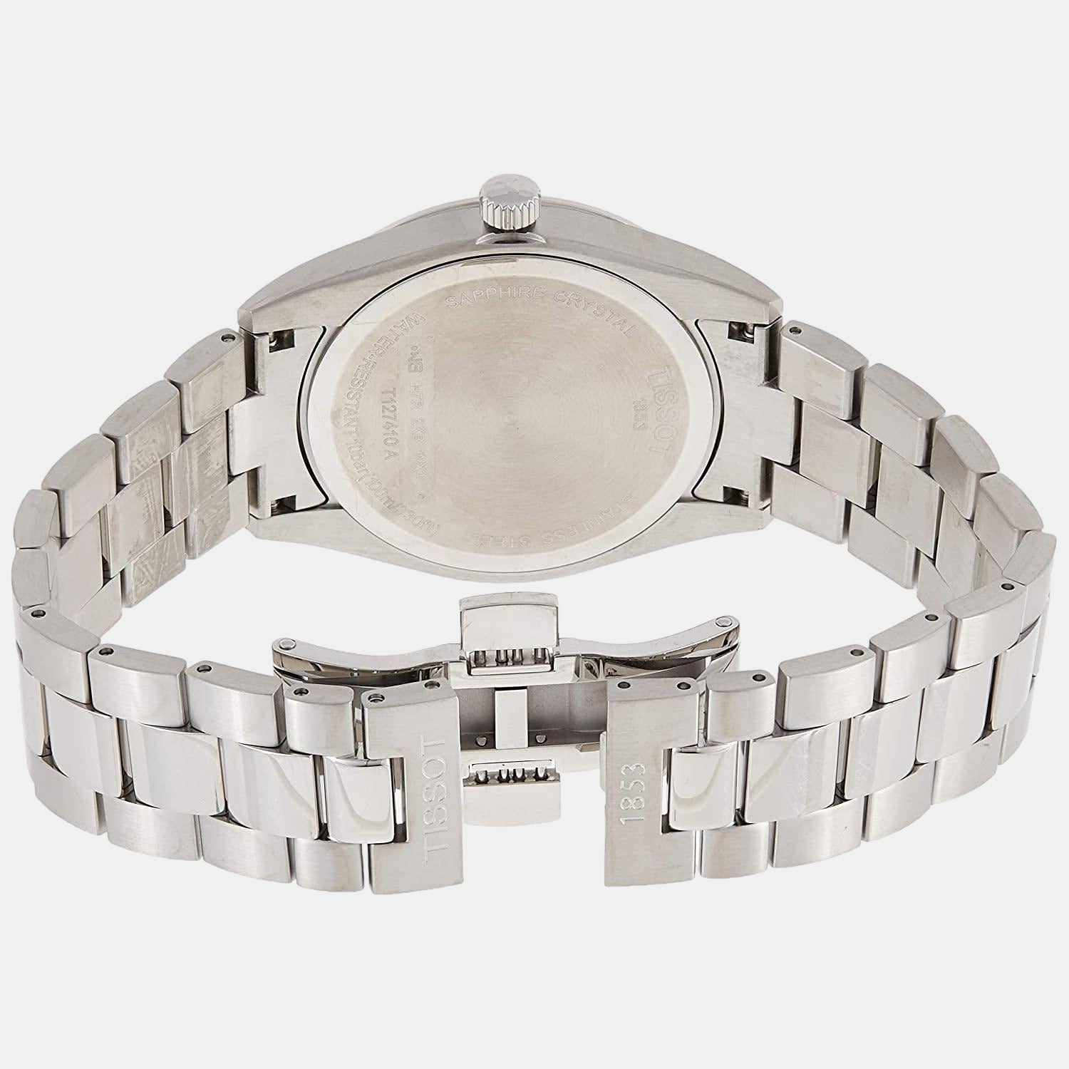 Gentleman Men Analog Stainless Steel Watch T1274101103100