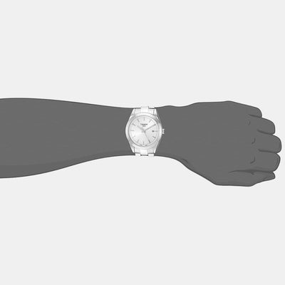 Gentleman Men Analog Stainless Steel Watch T1274101103100