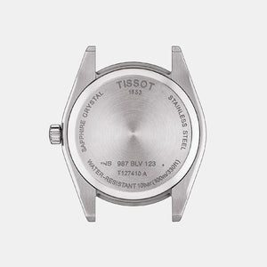 Gentleman Men Analog Leather Watch T1274101604100