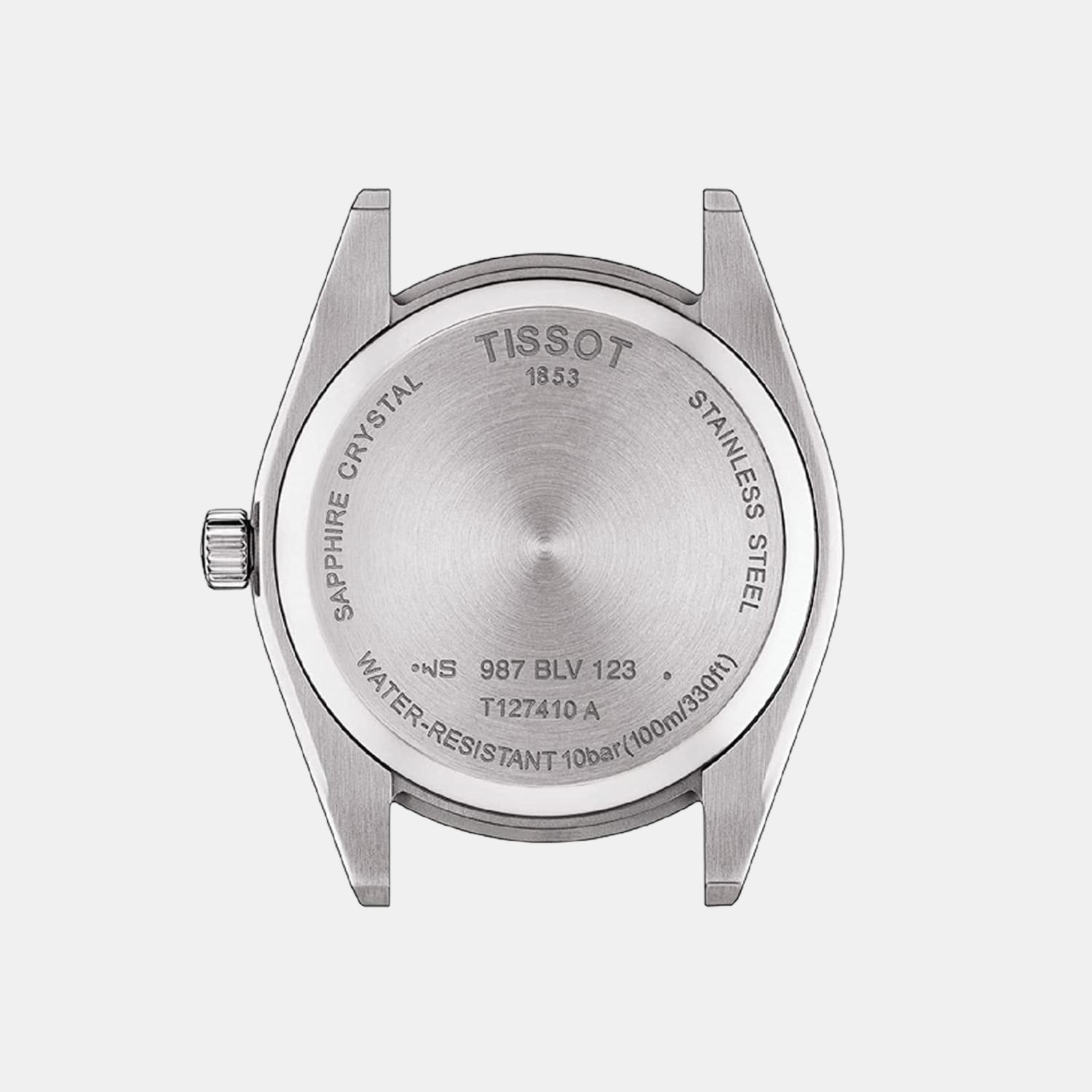 Gentleman Men Analog Leather Watch T1274101604100