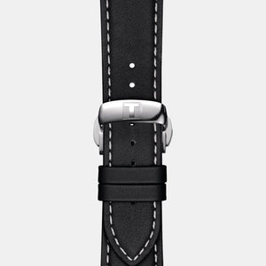 Gentleman Men Analog Leather Watch T1274101605100