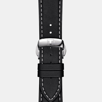 Gentleman Men Analog Leather Watch T1274101605100