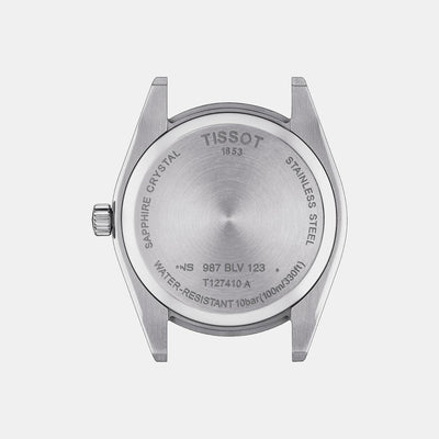 Gentleman Men Analog Leather Watch T1274101605101