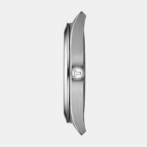 Gentleman Men Quartz Grey Dial Analog Titanium Watch T1274104408100
