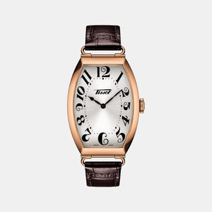 Gentleman Women Analog Leather Watch T1285093603200