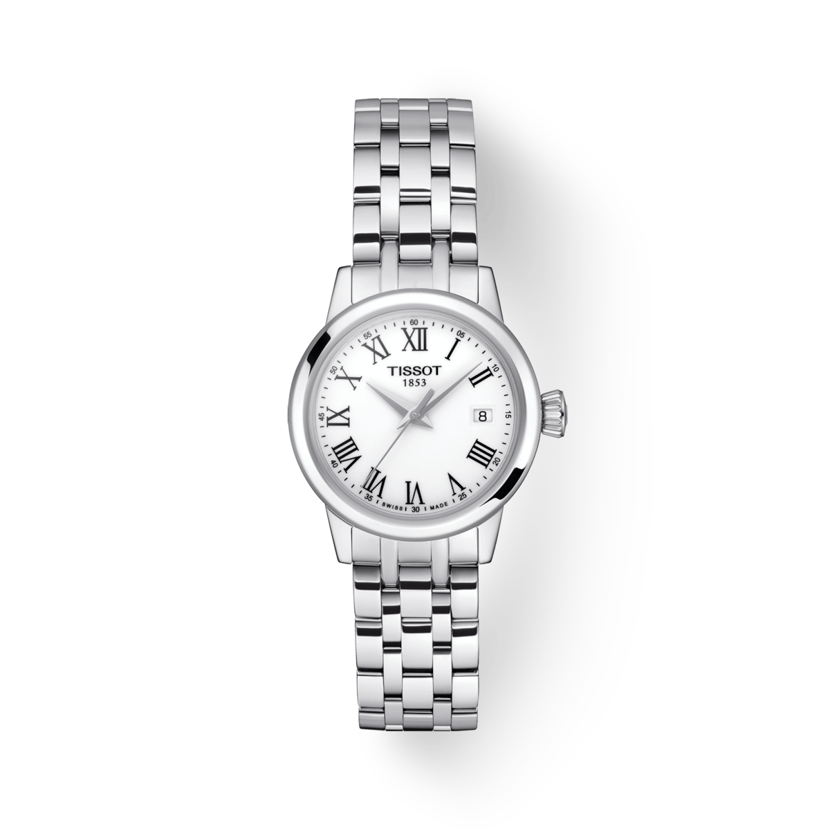 Tissot T-Classic White Dial Women 28mm