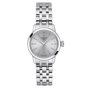 Tissot T-Classic Silver Dial Women 28mm