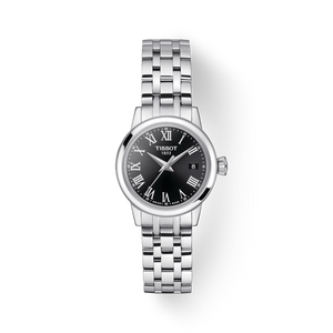 Tissot T-Classic Black Dial Women 28mm
