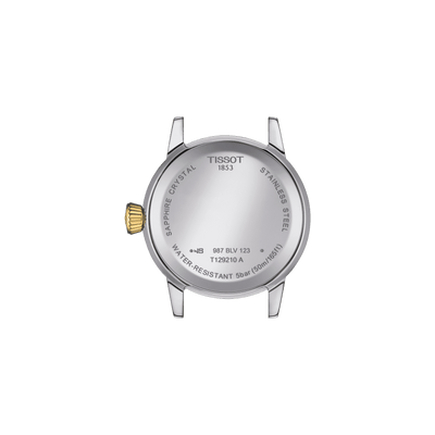 Tissot T-Classic Silver Dial Women 28mm