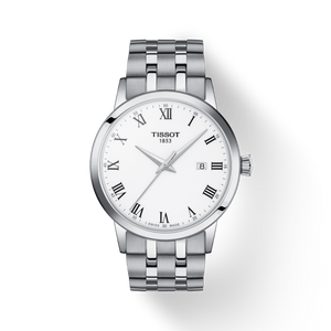 Tissot T-Classic White Dial Men 42mm