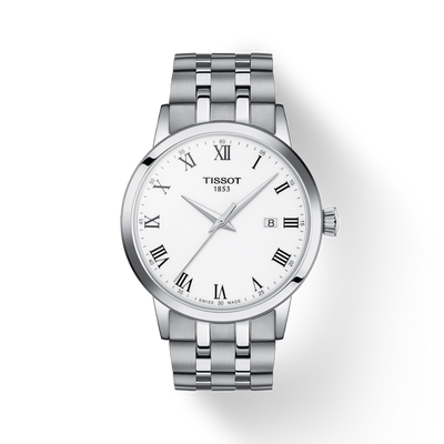 Tissot T-Classic White Dial Men 42mm