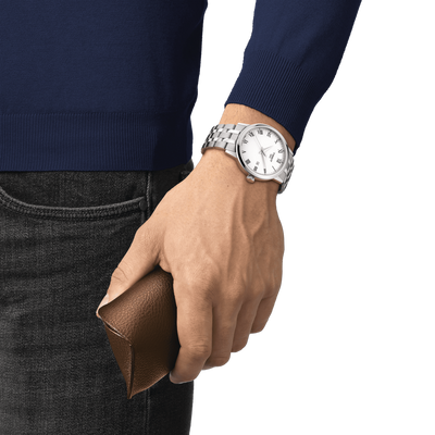 Tissot T-Classic White Dial Men 42mm
