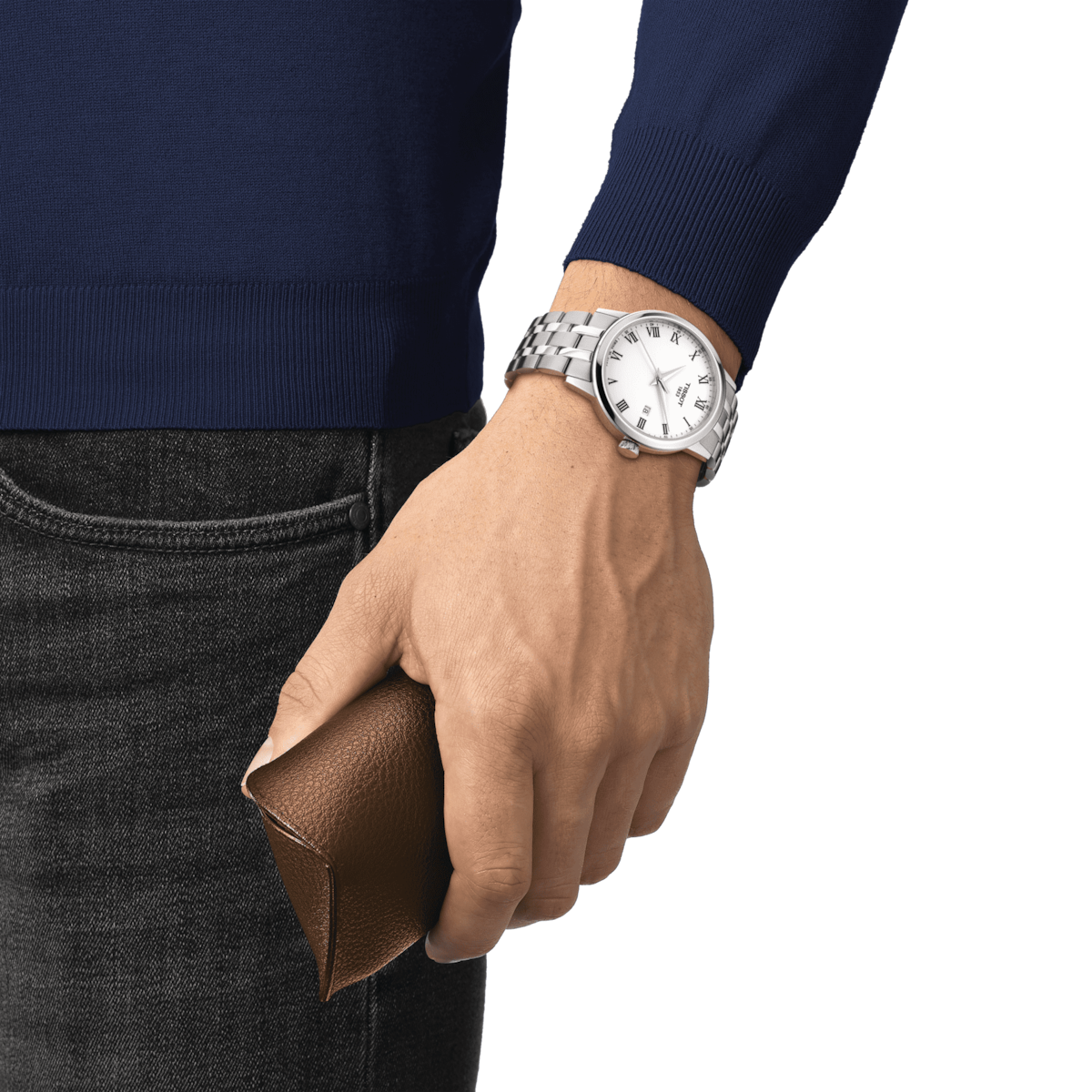 Tissot T-Classic White Dial Men 42mm