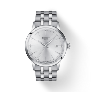 Tissot T-Classic Silver Dial Men 42mm
