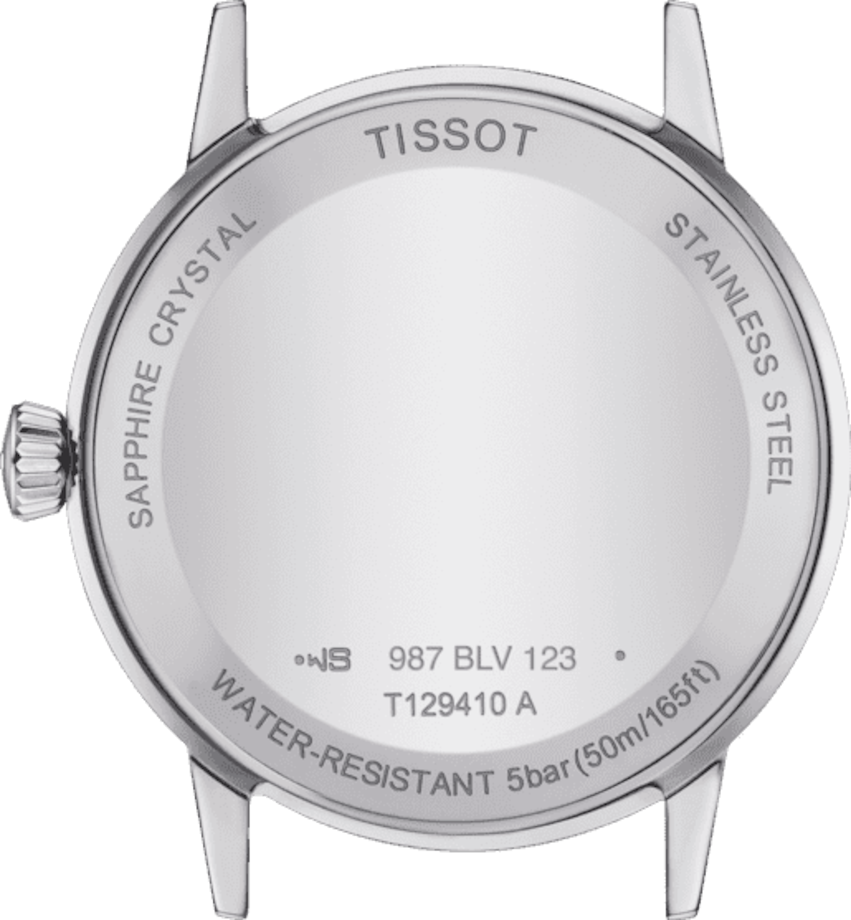 Tissot T-Classic Silver Dial Men 42mm