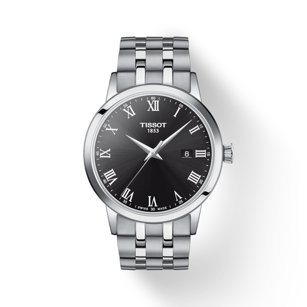Tissot T-Classic Black Dial Men 42mm