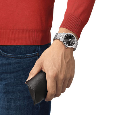 Tissot T-Classic Black Dial Men 42mm