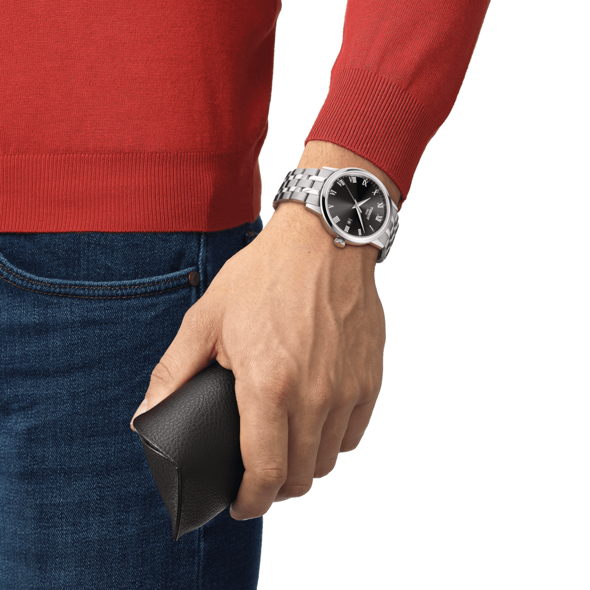Tissot T-Classic Black Dial Men 42mm