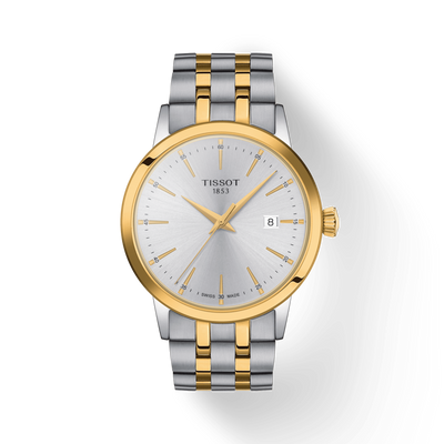 Tissot T-Classic Silver Dial Men 42mm