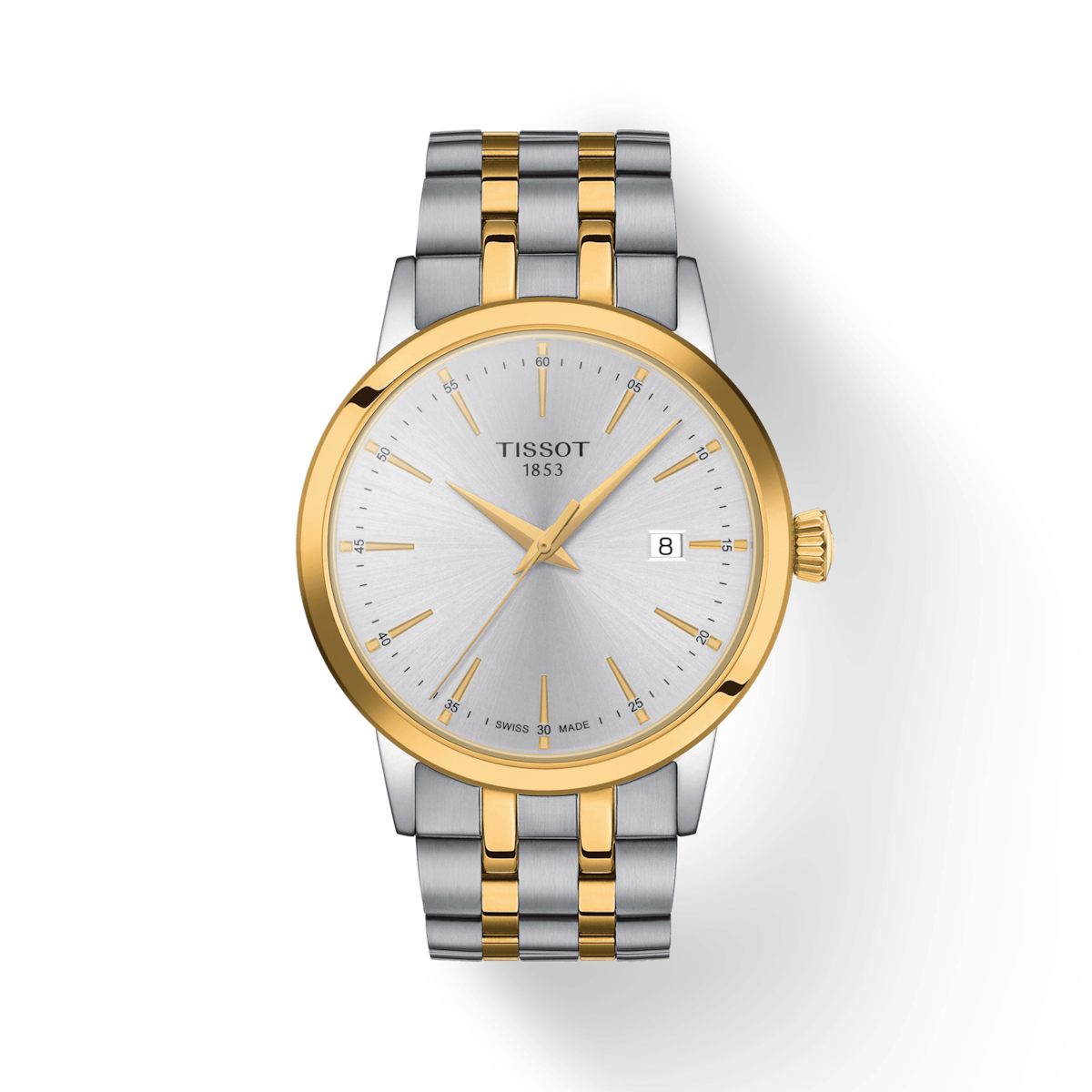 Tissot T-Classic Silver Dial Men 42mm