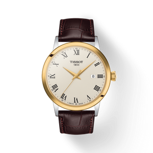 Tissot T-Classic Ivory Dial Men 42mm