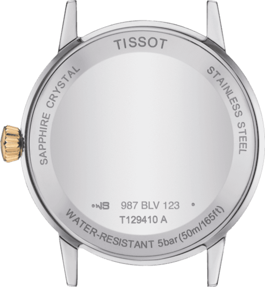 Tissot T-Classic Ivory Dial Men 42mm