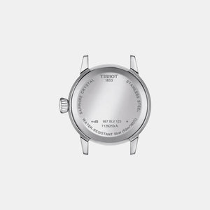 Classic Dream Women Quartz White Dial Analog Stainless Steel Watch T1292101101300
