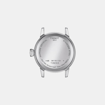 Classic Dream Women Quartz White Dial Analog Stainless Steel Watch T1292101101300