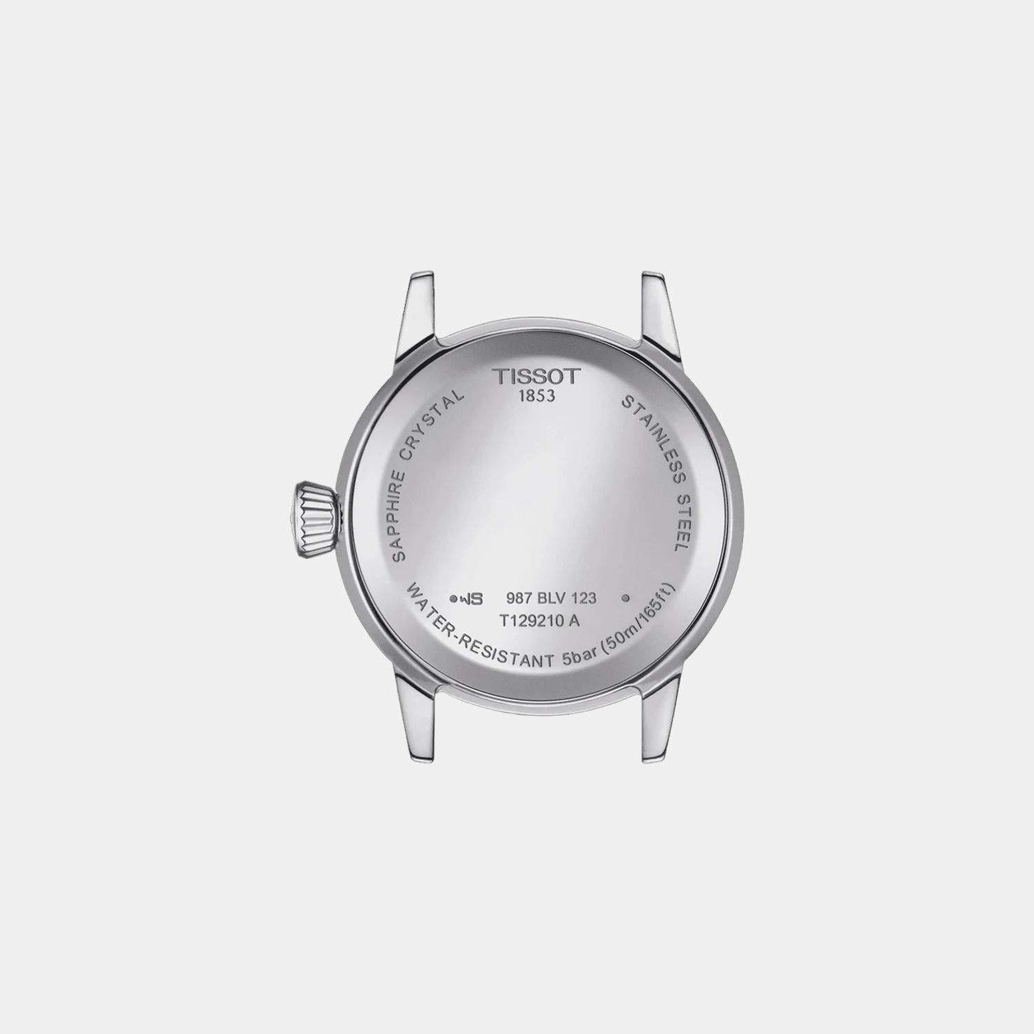 Classic Dream Women Quartz White Dial Analog Stainless Steel Watch T1292101101300