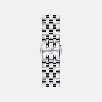 Classic Dream Women Quartz White Dial Analog Stainless Steel Watch T1292101101300