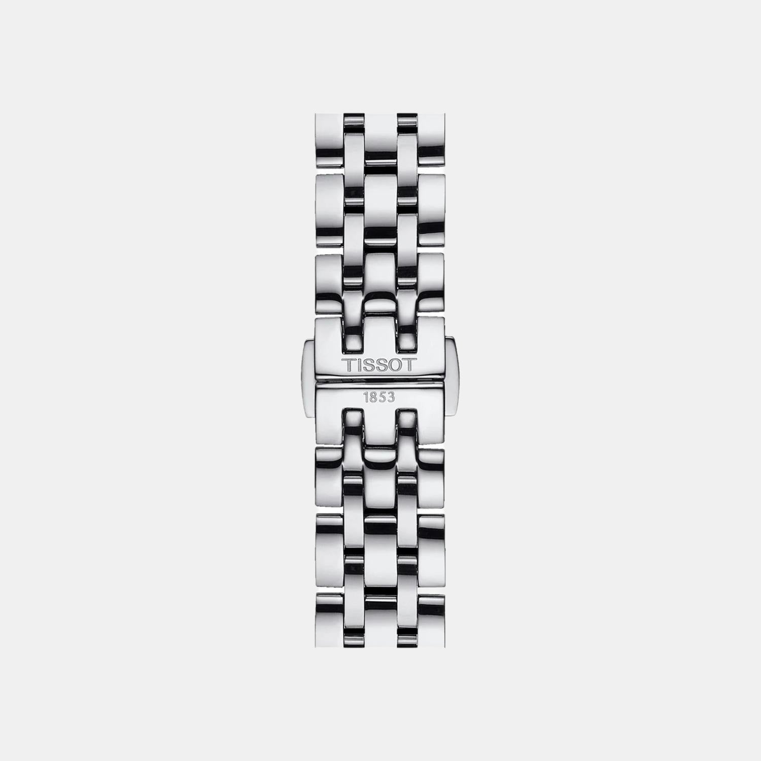 Classic Dream Women Quartz White Dial Analog Stainless Steel Watch T1292101101300