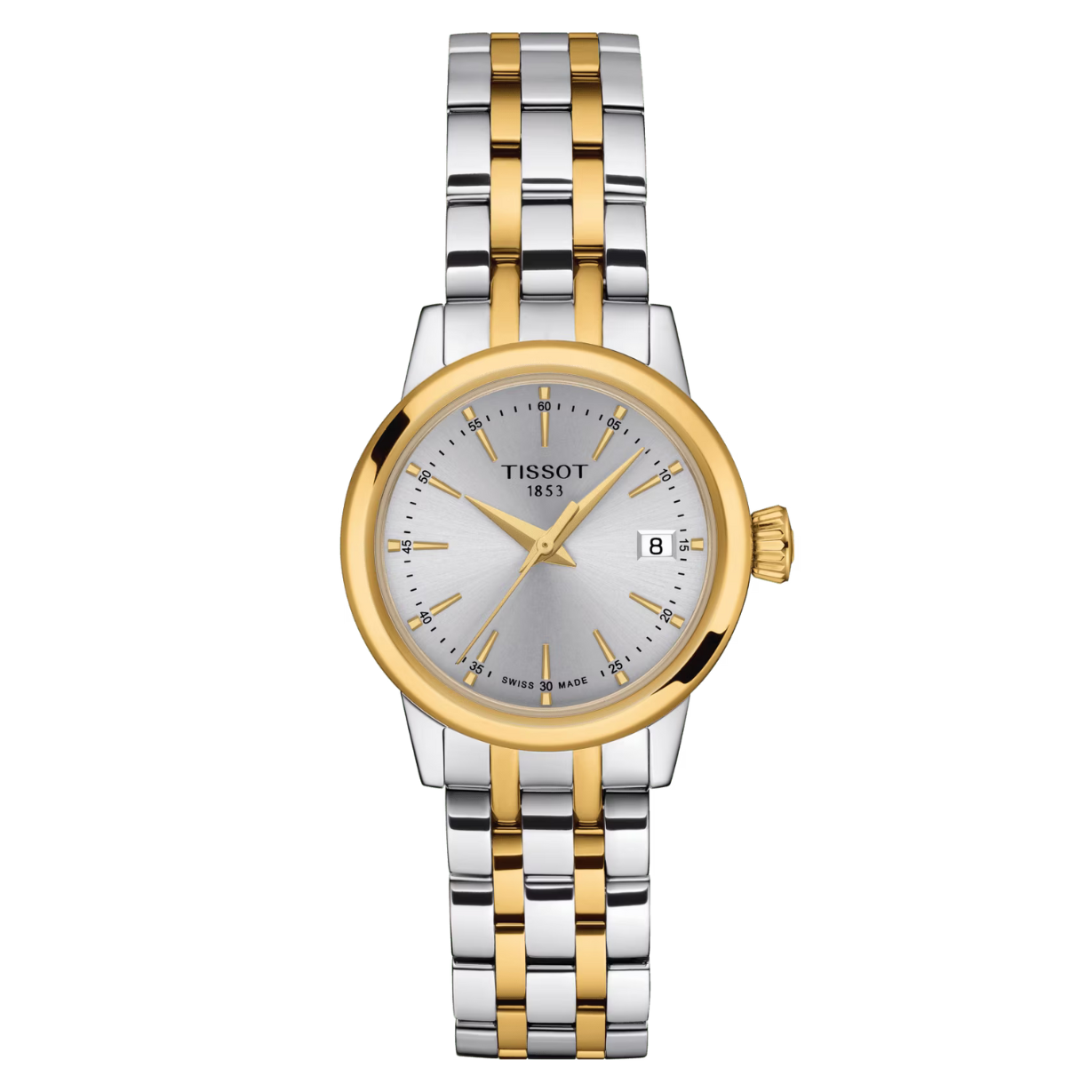 Tissot T-Classic Silver Dial Women 28mm