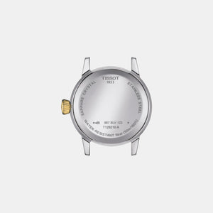 Classic Dream Women Quartz Silver Dial Analog Stainless Steel Watch T1292102203100