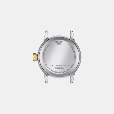 Classic Dream Women Quartz Silver Dial Analog Stainless Steel Watch T1292102203100