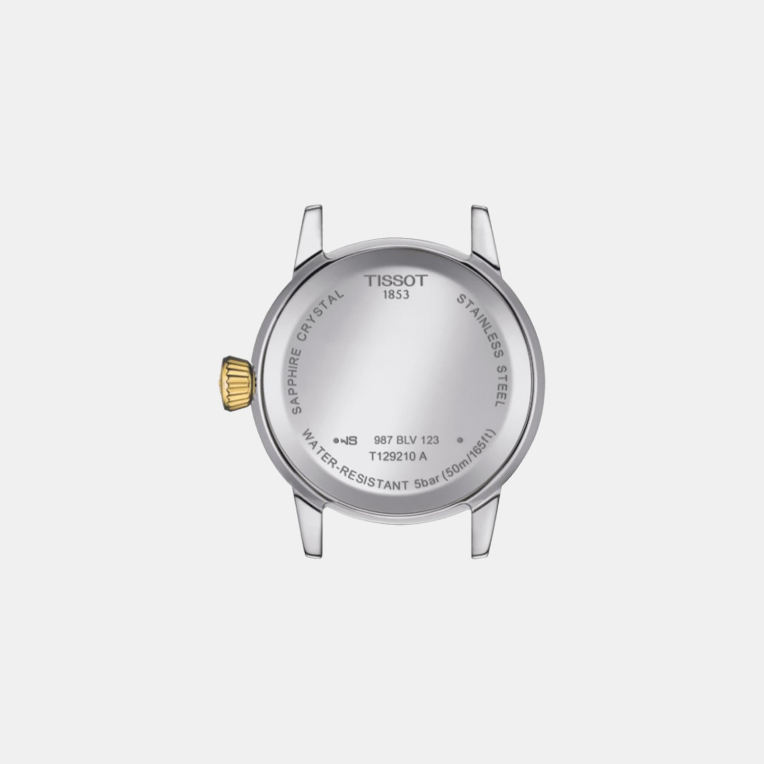 Classic Dream Women Quartz Silver Dial Analog Stainless Steel Watch T1292102203100