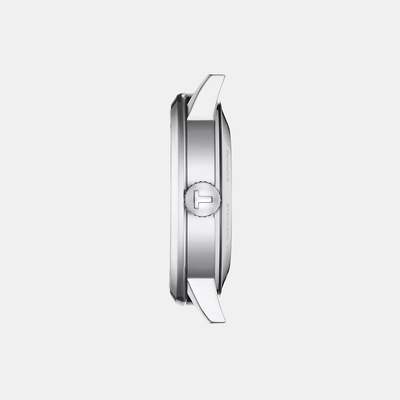 Classic Dream Men Analog Silver Dial Swiss Tissot Automatic Stainless Steel Watch T1294071103100