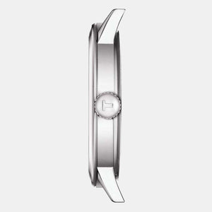 Classic Dream Men Quartz White Dial Analog Stainless Steel Watch T1294101101300