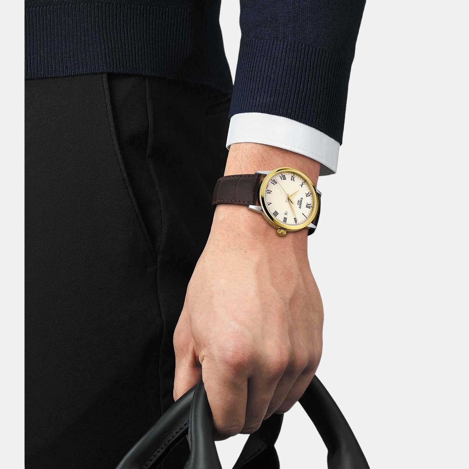 Classic Dream Men Analog Leather Watch T1294102626300