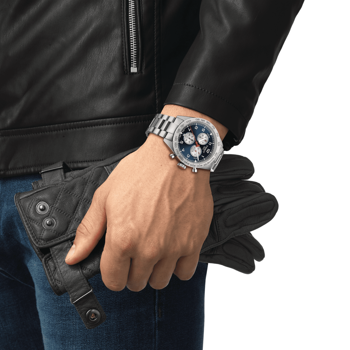 Tissot T-Sport PRS 516 Blue Dial Men 45mm