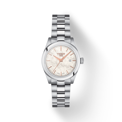 Tissot T-Classic White Mother-Of-Pearl Dial Women 29.3mm
