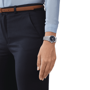 Tissot T-Classic PRX Blue Dial Women 35mm T1372071104100
