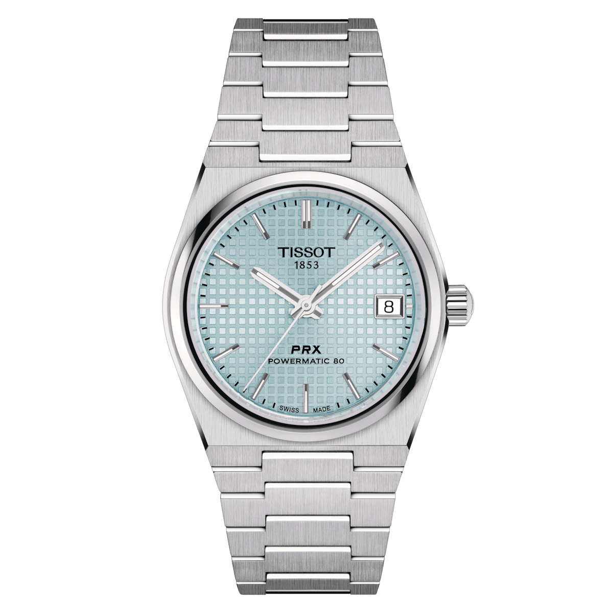 Tissot T-Classic PRX Blue Dial Women 35mm T1372071135100