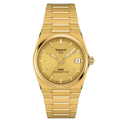 Tissot T-Classic PRX Champagne Dial Women 35mm T1372073302100