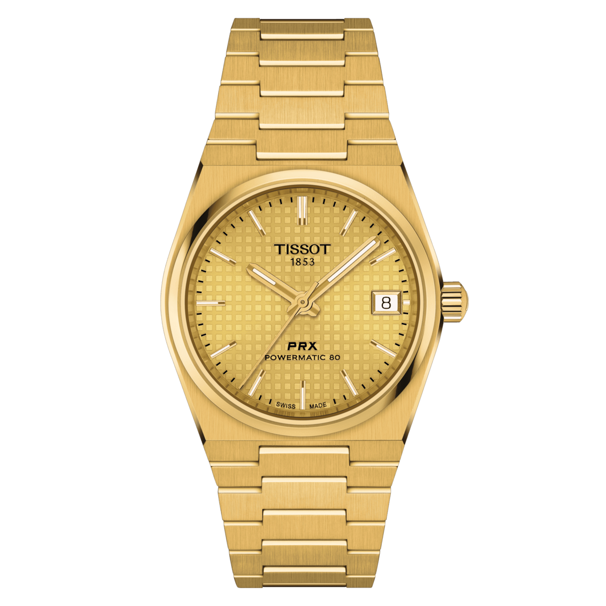 Tissot T-Classic PRX Champagne Dial Women 35mm T1372073302100