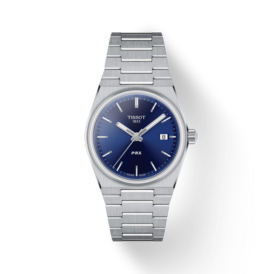 Tissot T-Classic PRX Blue Dial Women 35mm T1372101104100