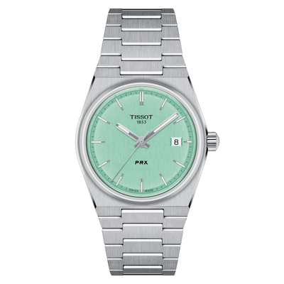 Tissot T-Classic Green Dial Women 35mm T1372101109100
