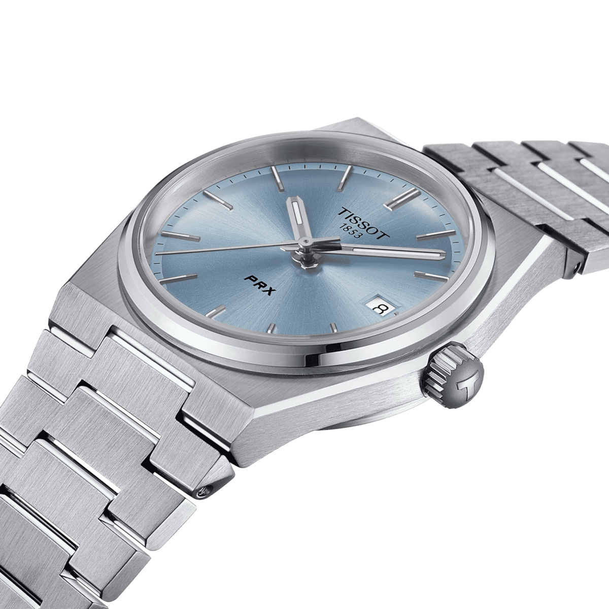 Tissot T-Classic PRX Blue Dial Women 35mm T1372101135100