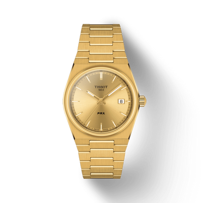 Tissot T-Classic PRX Champagne Dial Women 35mm T1372103302100